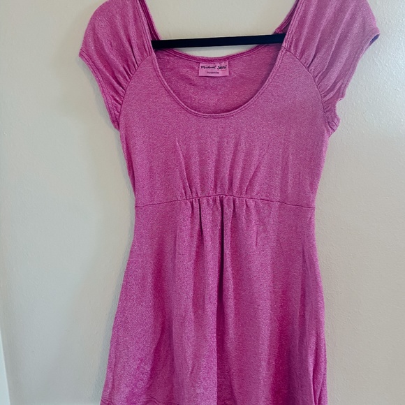 Michael Stars Maternity Top | Purple Shimmer - Picture 5 of 6